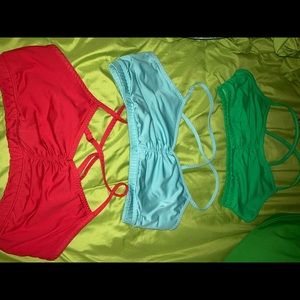 Lot of 3 Handful sports bras, size medium.